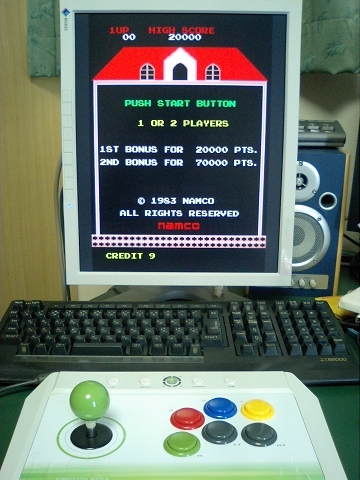 Fighting Stick EX2 & X68�p�^�ڐA�Q�[��