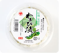 わさび漬保存料なし(80グラム)
