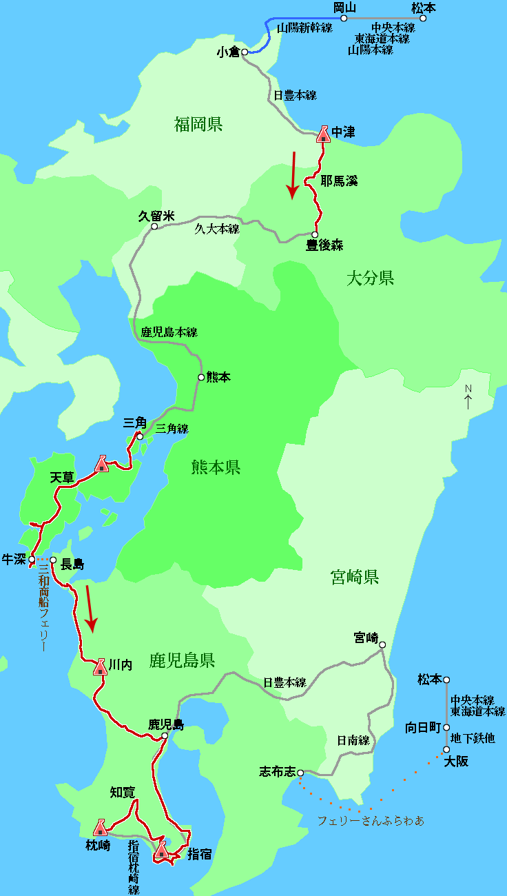 九州map