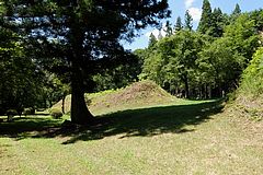 久川城跡本丸土塁