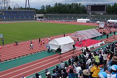 石川県西部緑地公園陸上競技場