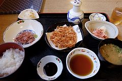 由比の桜えび定食