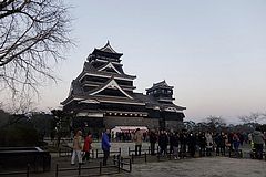 元旦の熊本城
