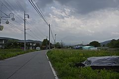 嬬恋村干俣から浅間山