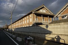 富岡製糸場の壁