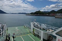 大久野島を出航