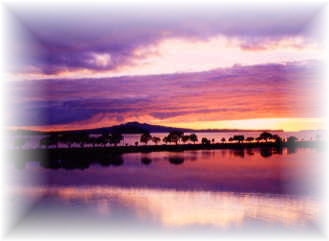 オークランドの夜明け